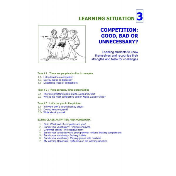 Repertoire 3 - Competition: Good, Bad or Unnecessary!